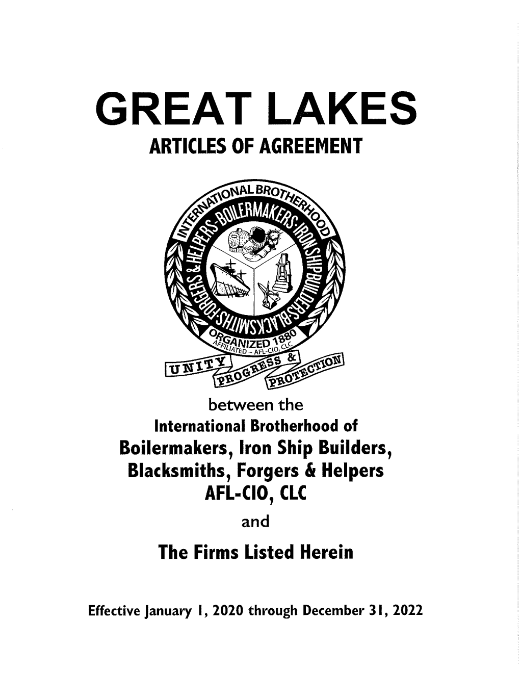 Great Lakes Articles of Agreement