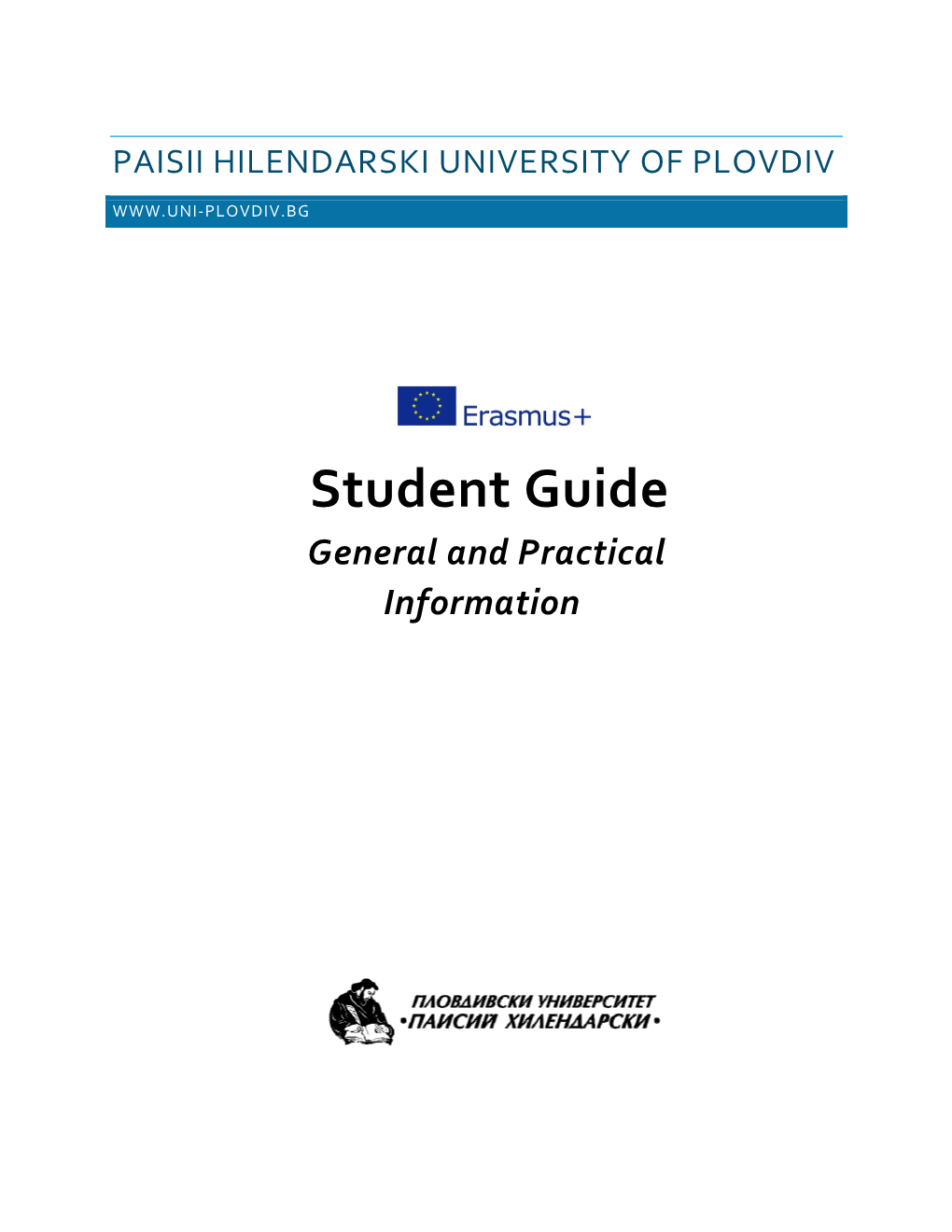 Student Guide General and Practical Information