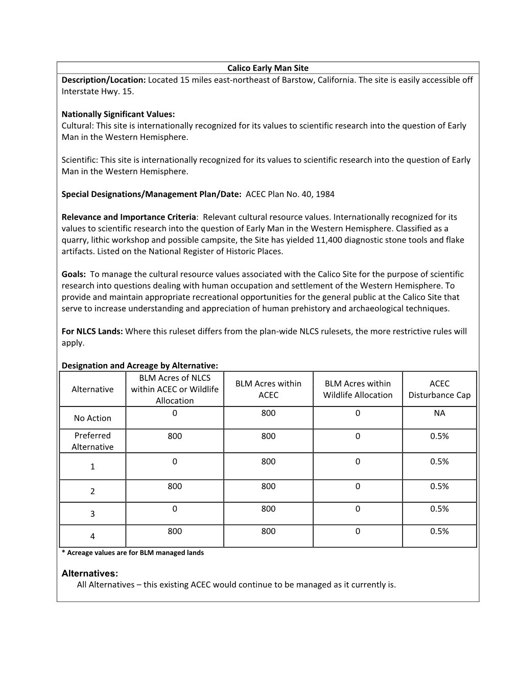 Draft DRECP and EIR/EIS – Appendix L