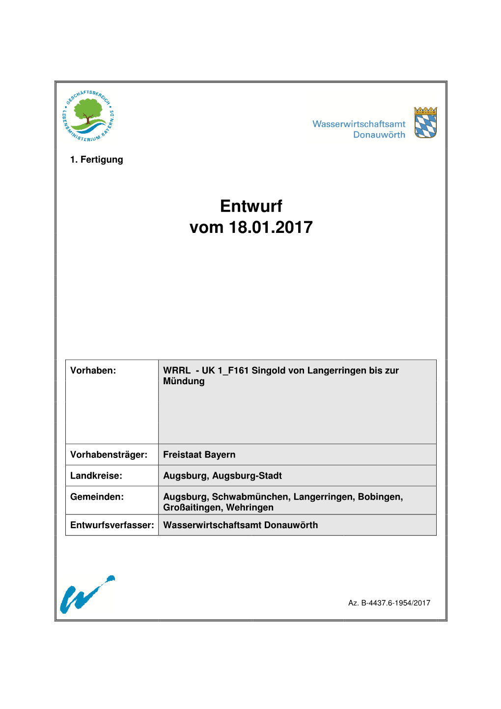 Entwurf Vom 18.01.2017