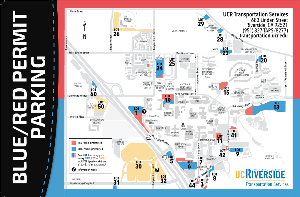 Blue/Red Permit Parking