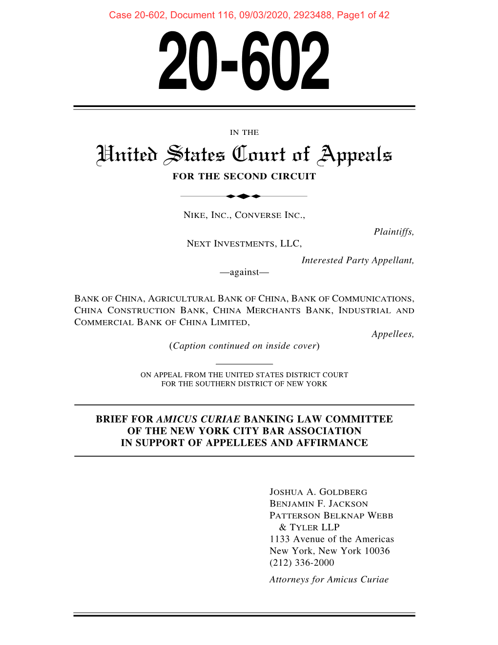 United States Court of Appeals Ford the SECOND CIRCUIT