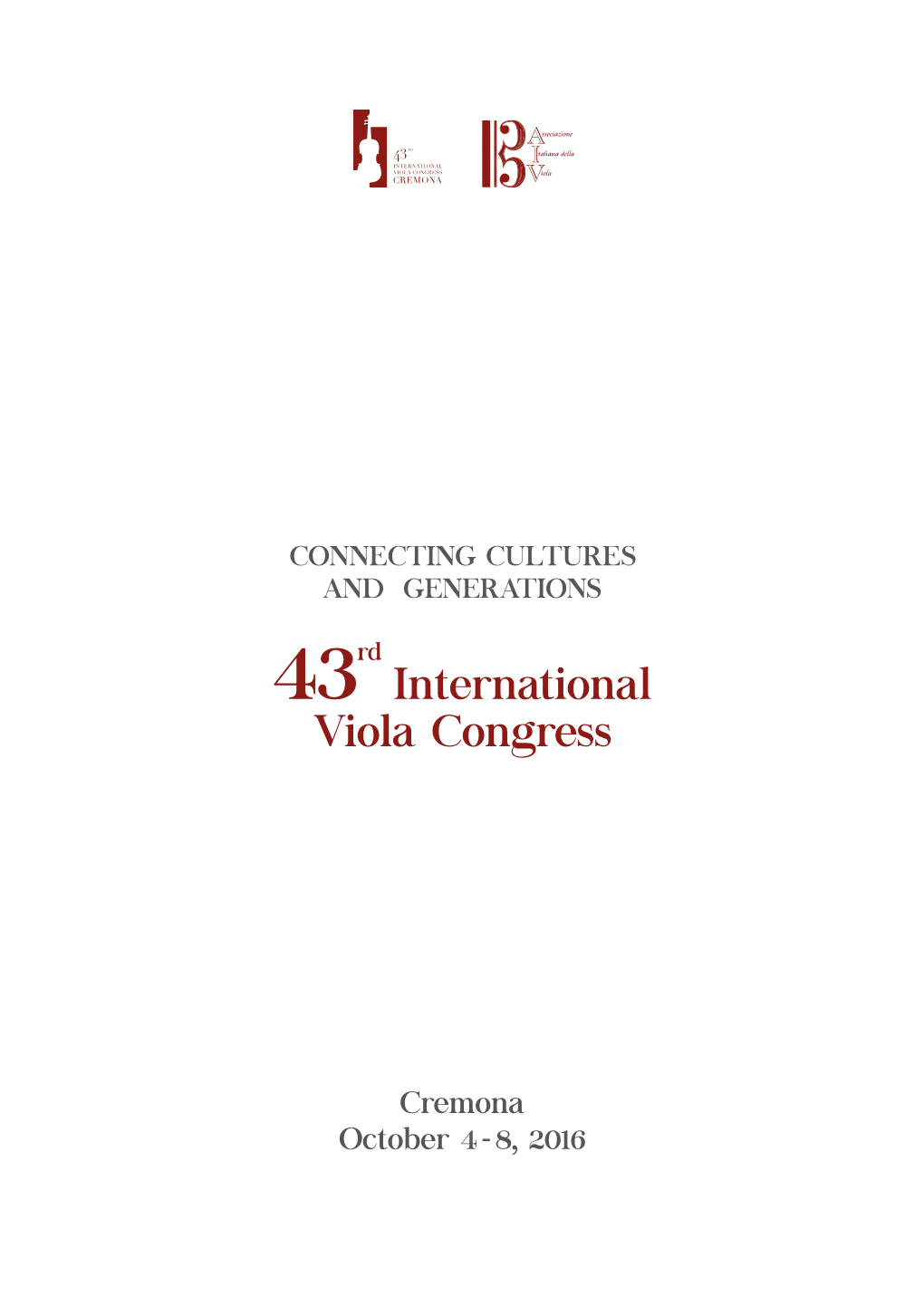 International Viola Congress