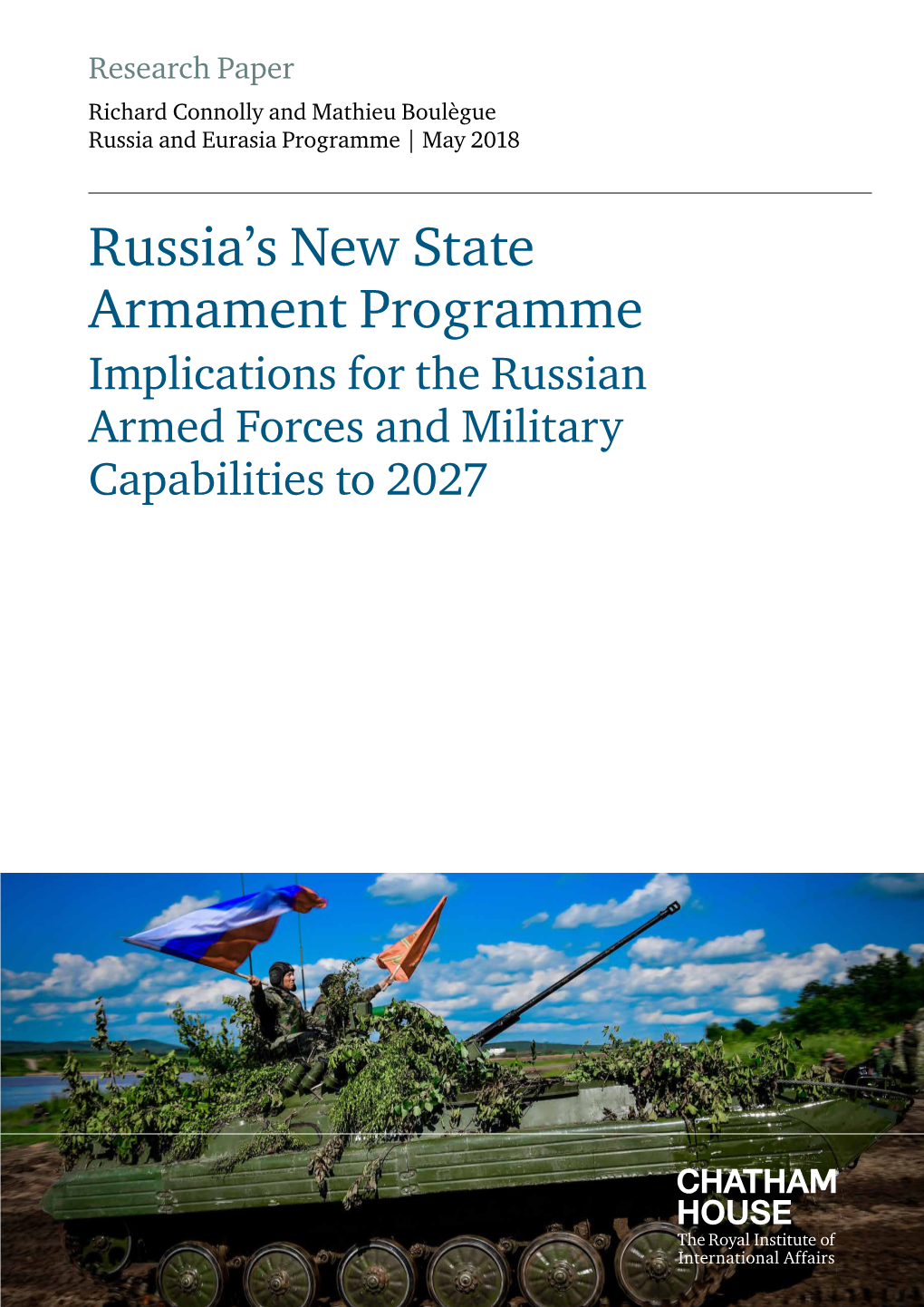 Russia's New State Armament Programme