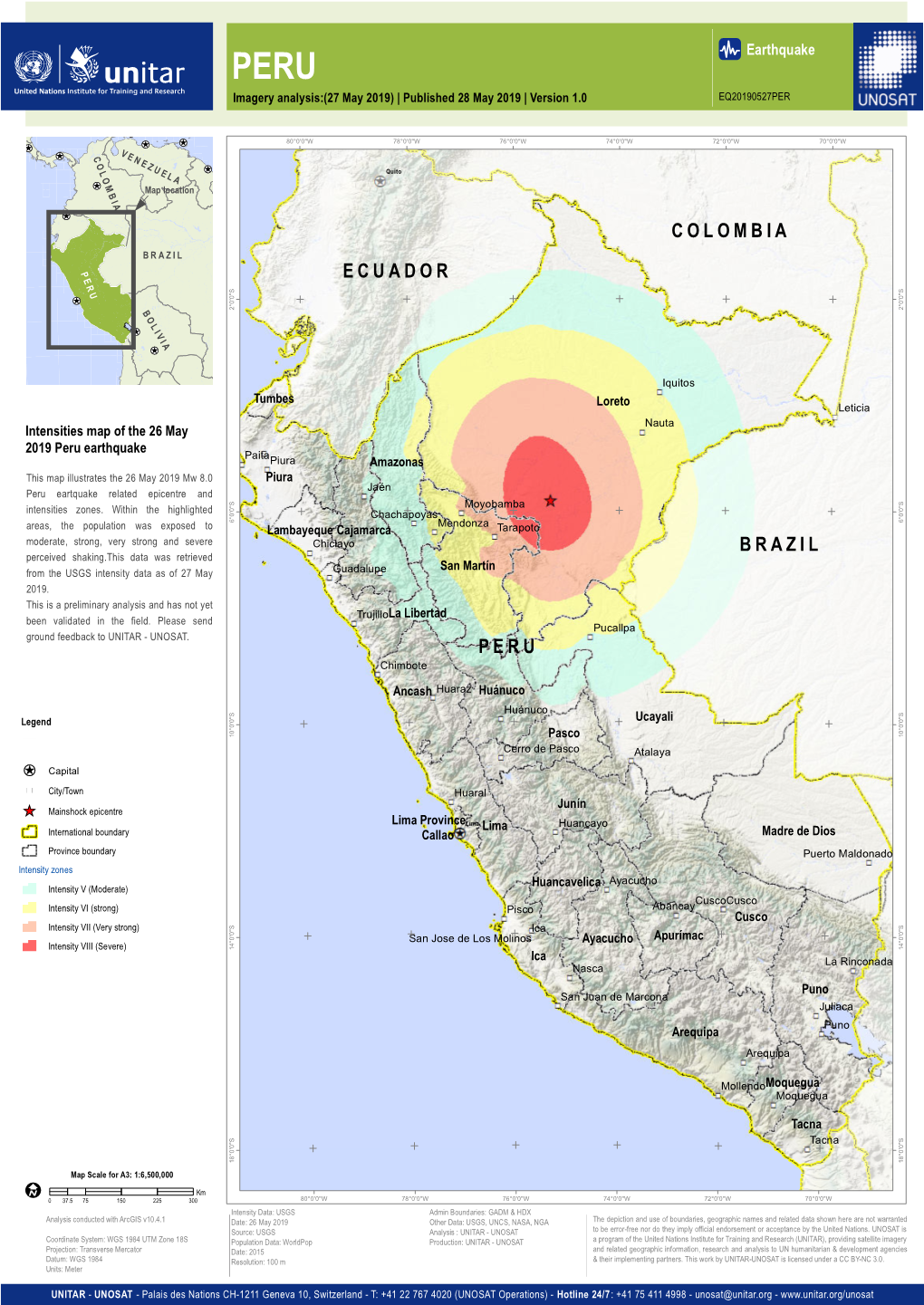 Peru Brazil Ecuador Colombia