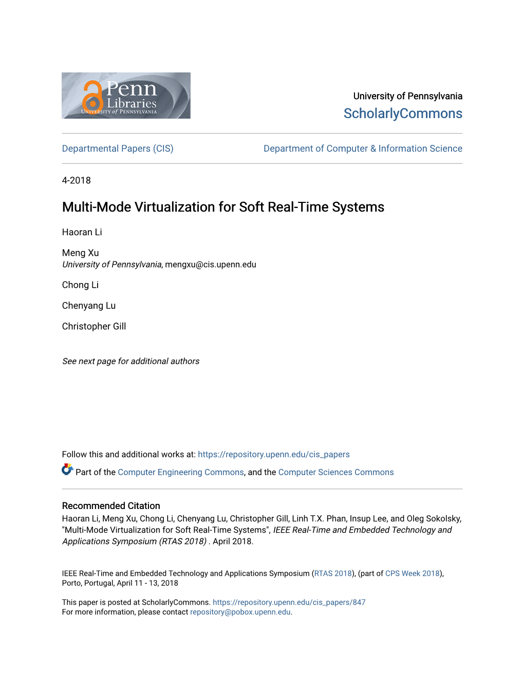 Multi-Mode Virtualization for Soft Real-Time Systems