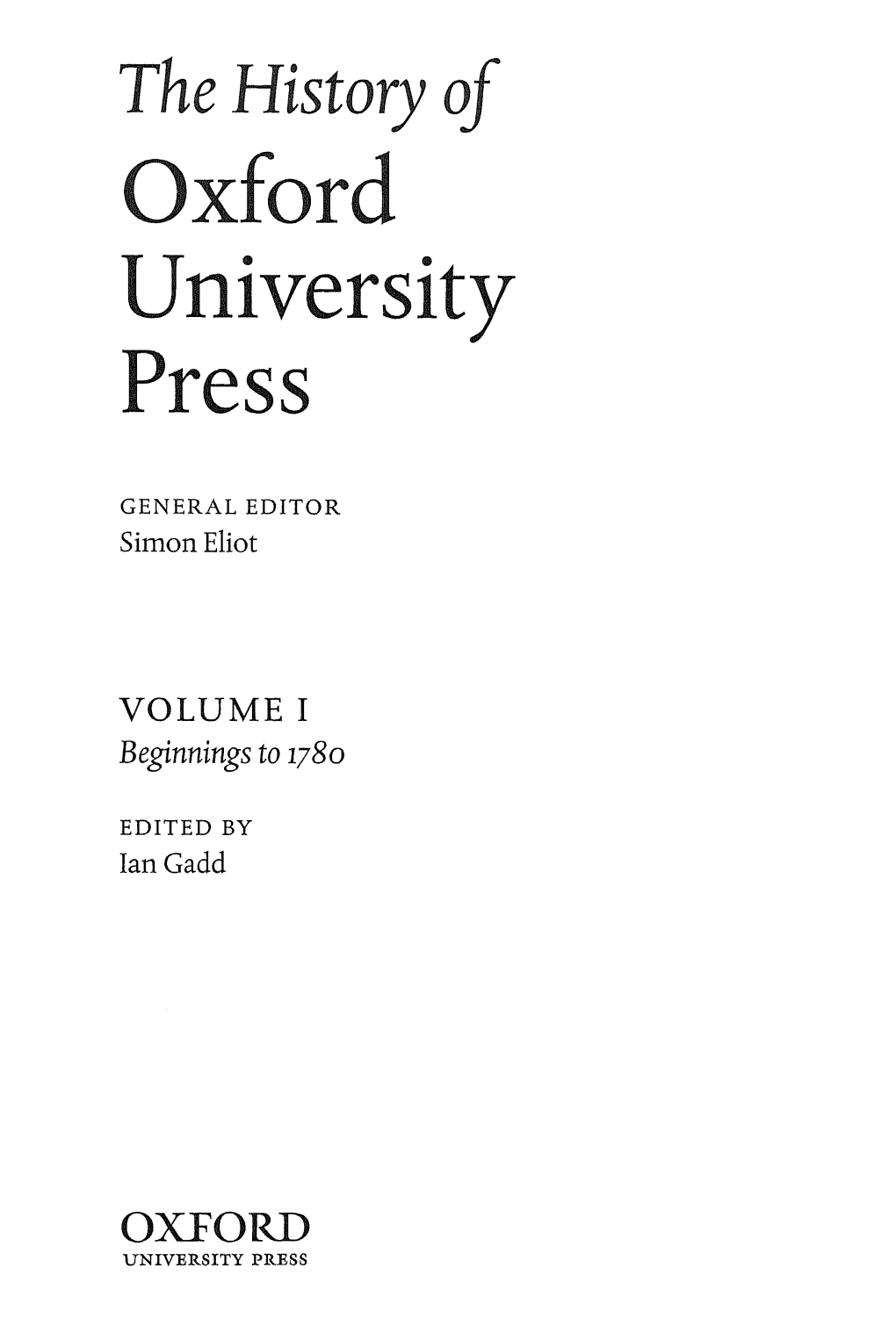 University Press