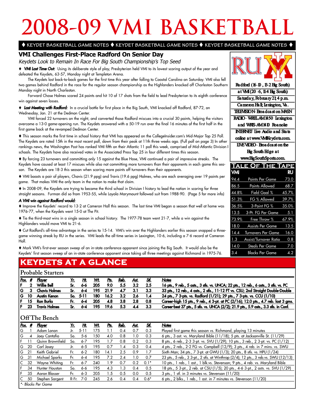 08-09 BKB Game Notes-RU2.Qxp