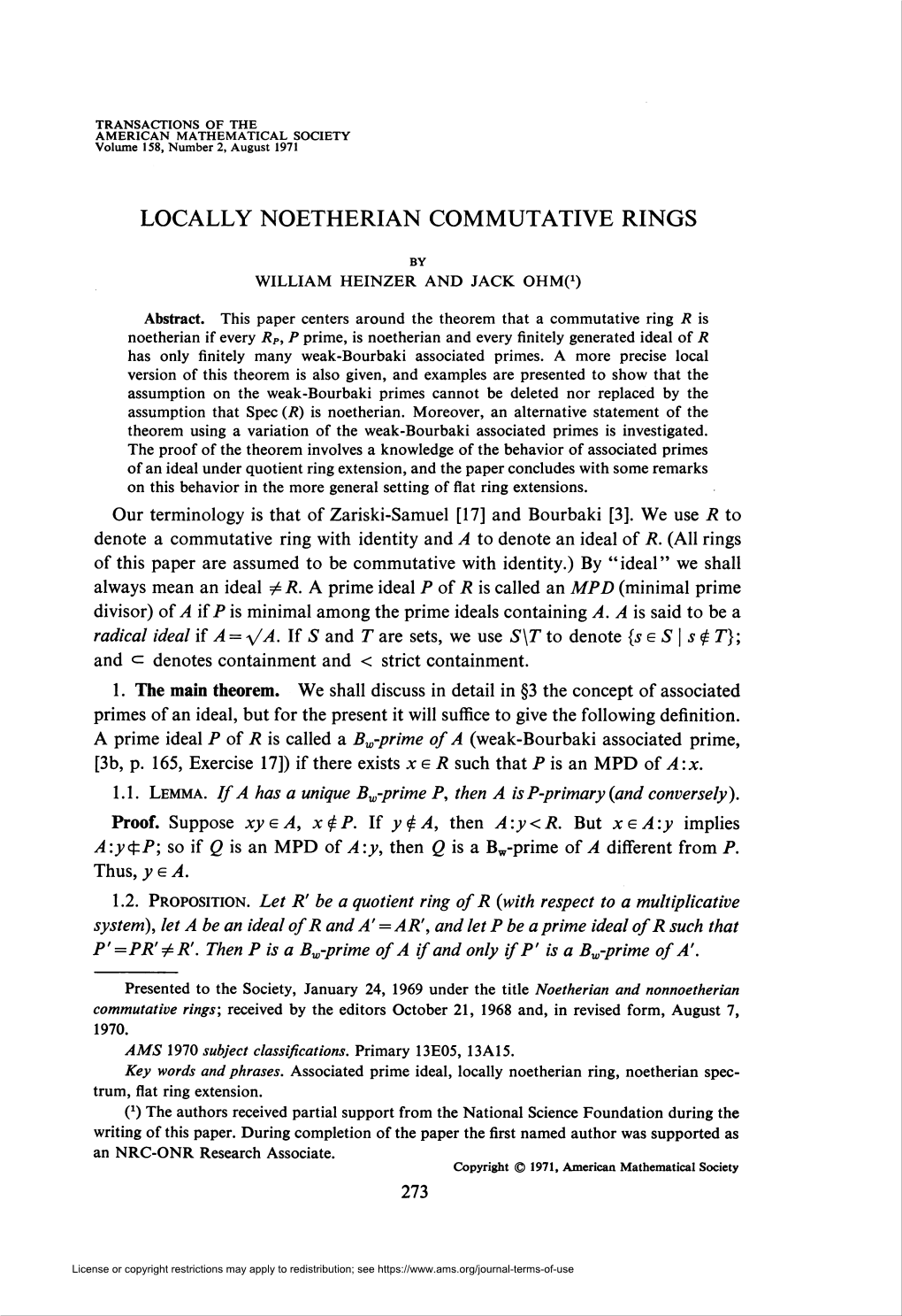 Locally Noetherian Commutative Rings