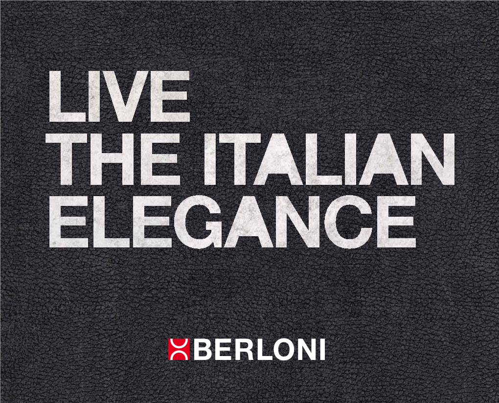 Berloni-Livetheitalianelegance.Pdf