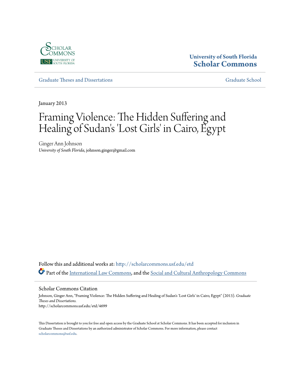 The Hidden Suffering and Healing of Sudan's 'Lost Girls' in Cairo, Egypt