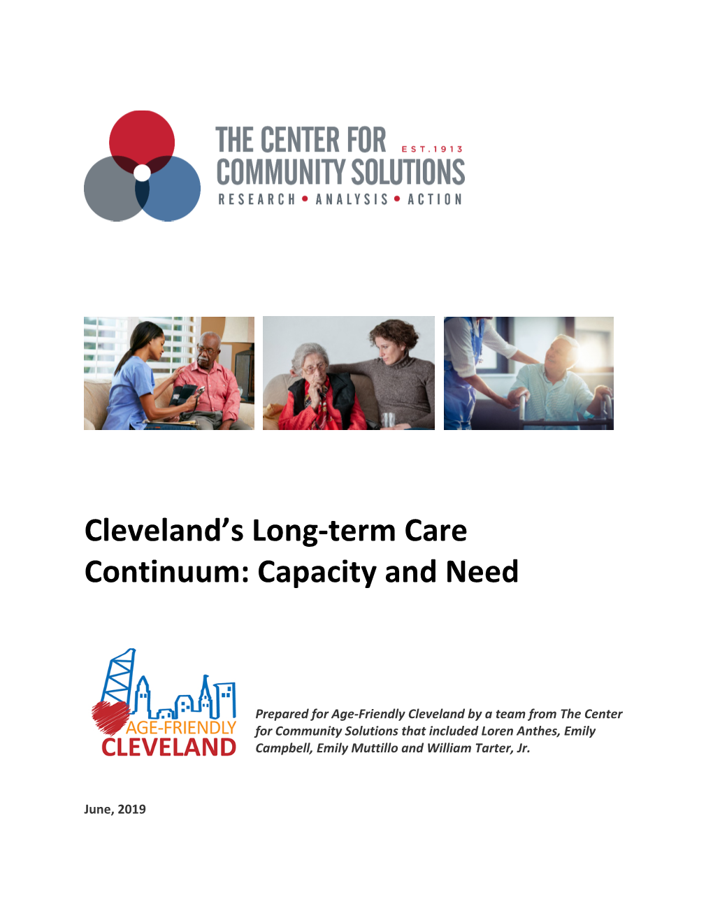 Cleveland's Long-Term Care Continuum: Capacity and Need