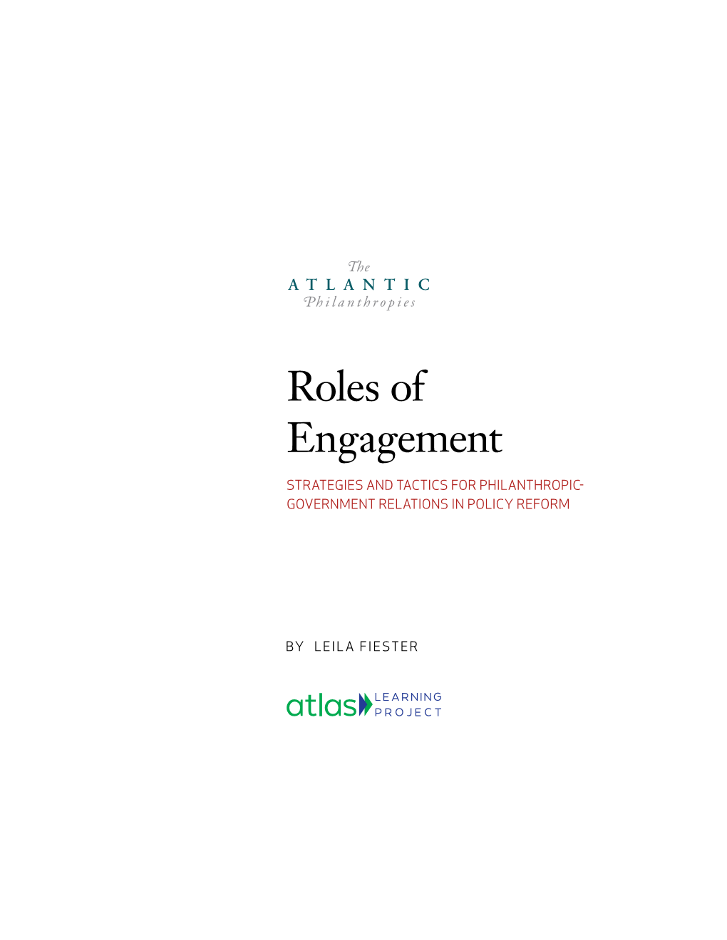 Roles of Engagement
