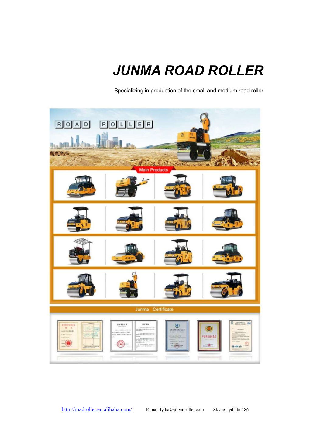 Junma Road Roller