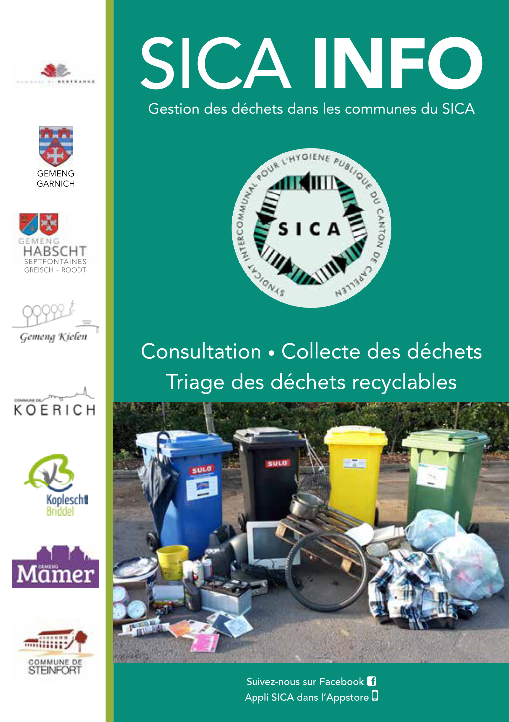 SICA INFO Gestion Des Déchets Dans Les Communes Du SICA