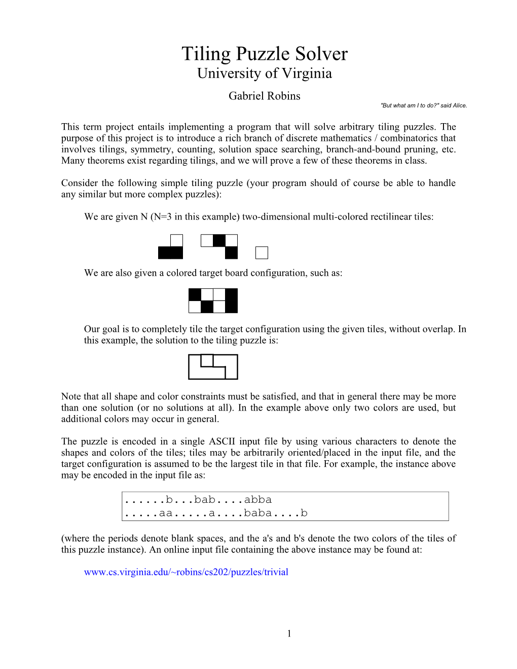 Tiling Puzzle Solver