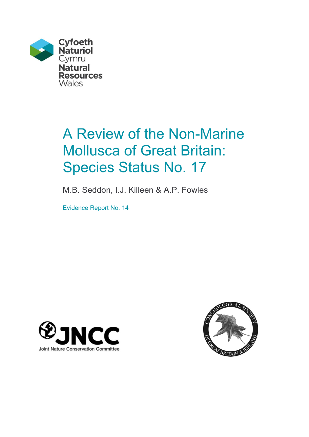 GB Red List of Non-Marine Molluscs 2013