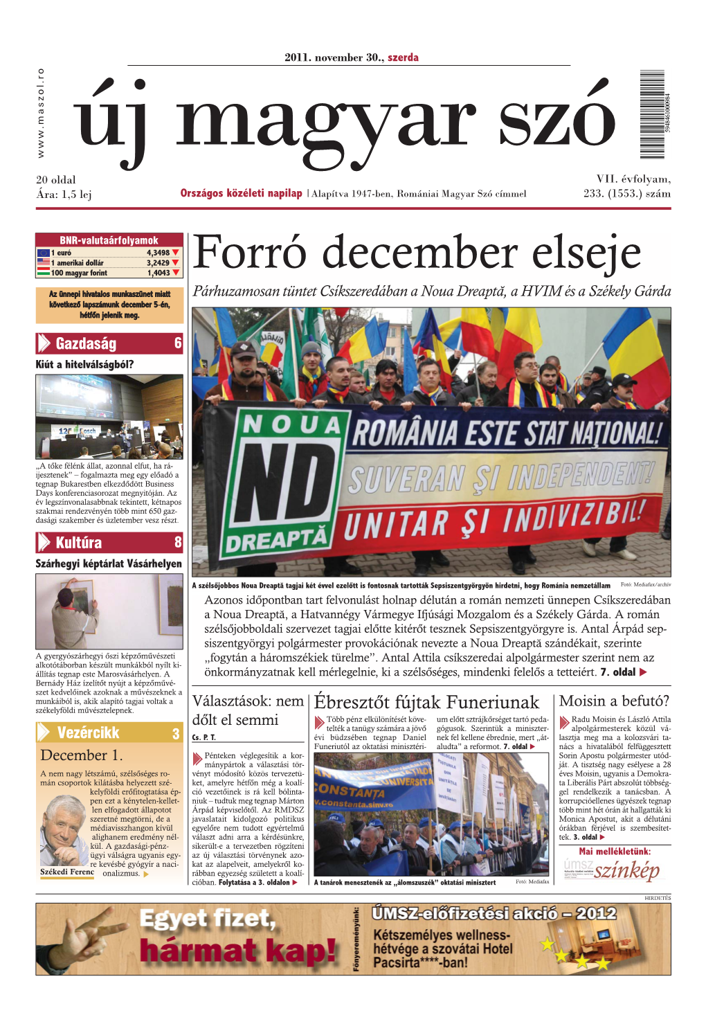 Forró December Elseje