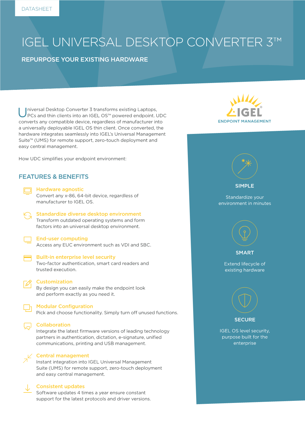 Igel Universal Desktop Converter 3™