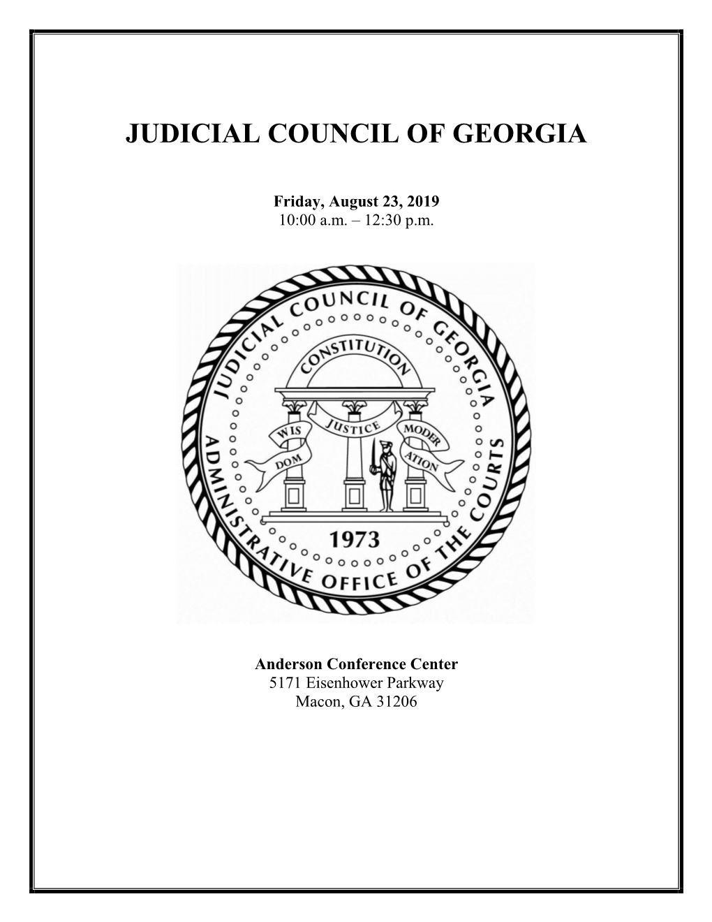 Judicial Council of Georgia