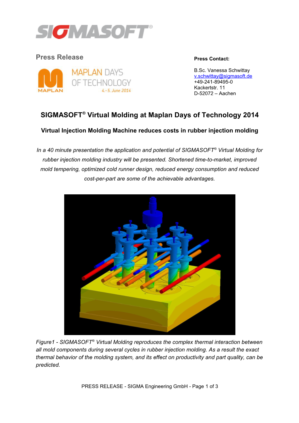 Virtual Injection Molding Machine Reduces Costs in Rubber Injection Molding