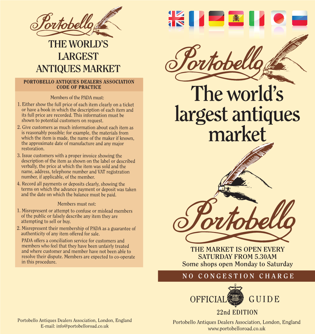 The World's Largest Antiques Market