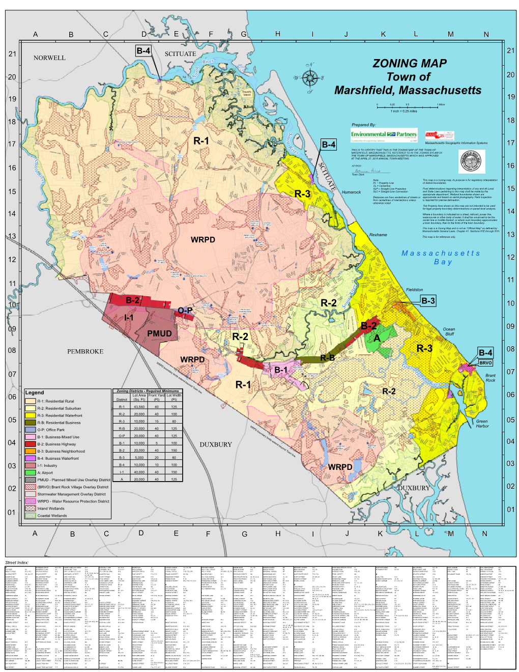 ZONING MAP R O N 20 LYN 20 CARO CLE ITTLES E CIR L L