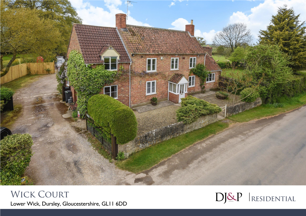 Wick Court Lower Wick, Dursley, Gloucestershire, GL11 6DD