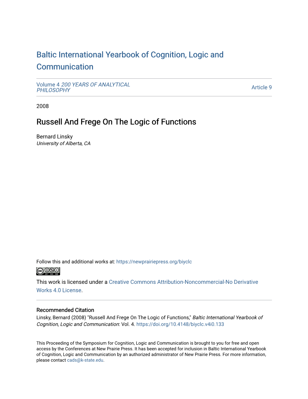 Russell and Frege on the Logic of Functions