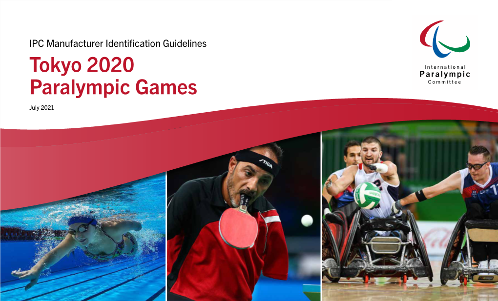 Tokyo 2020 Paralympic Games