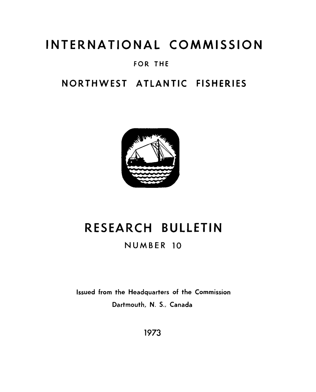 Research Bulletin Number 10