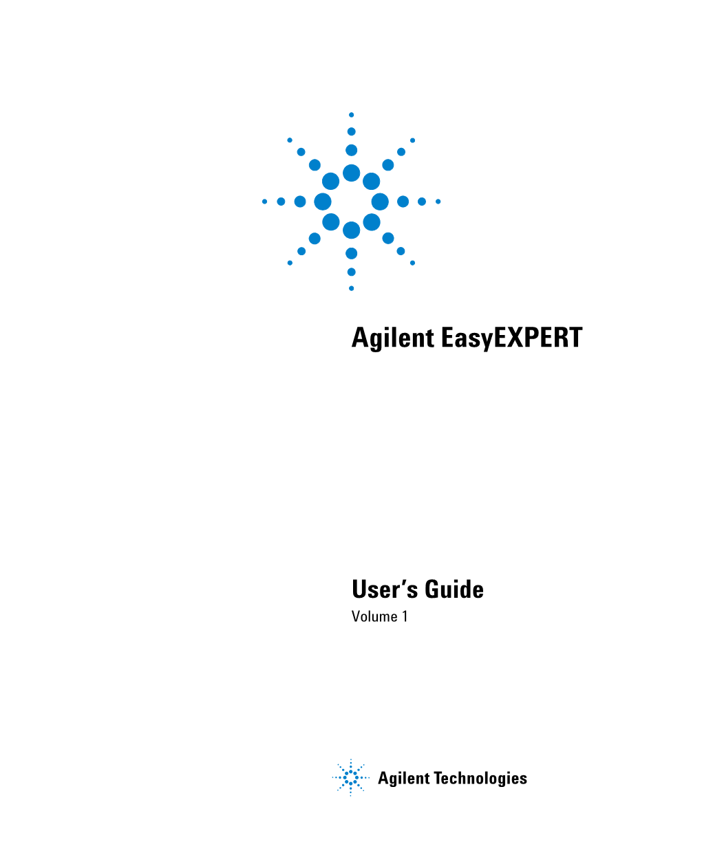 Agilent Easyexpert Manual