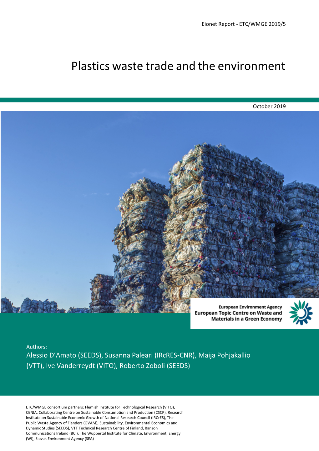 Plastics Waste Trade and the Environment