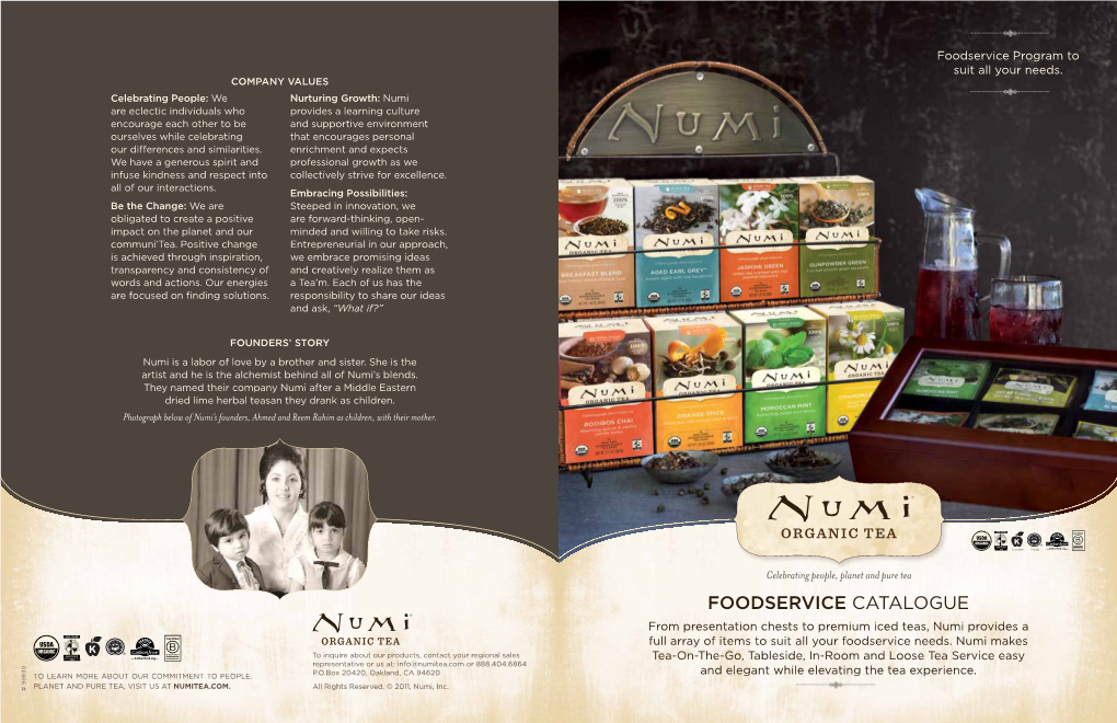 Numi-Organic-Tea-Foodservice-Catalogue-2012-Email.Pdf