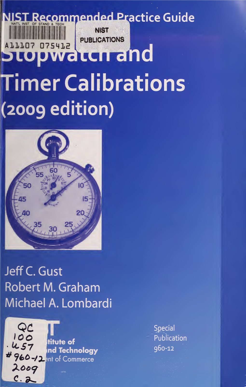 Stopwatch and Timer Calibrations