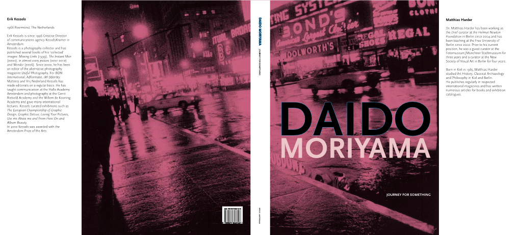 Daido Moriyama Journey for Something Reflex Amsterdam