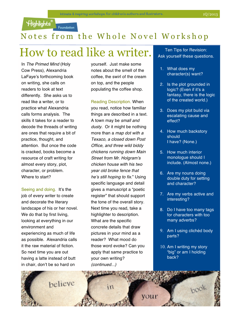 How to Read Like a Writer. Ask Yourself These Questions