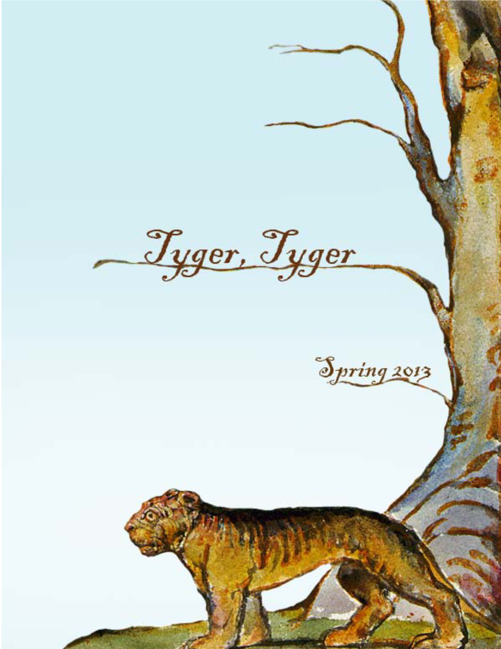 Tyger Tyger May 2013.Pdf
