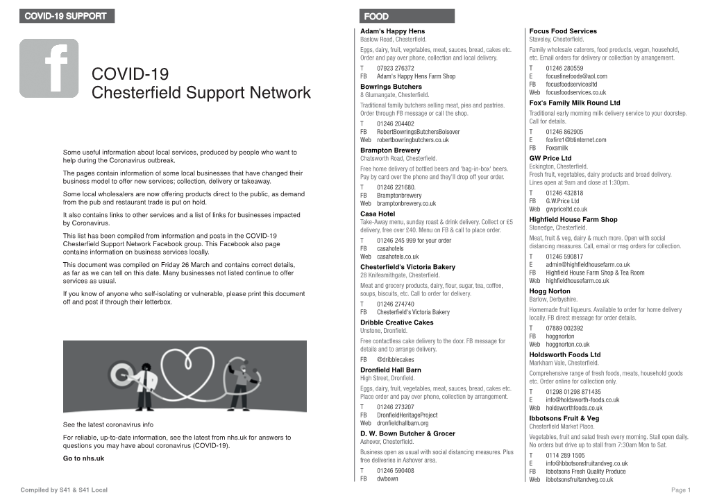 COVID-19 Chesterfield Support Network