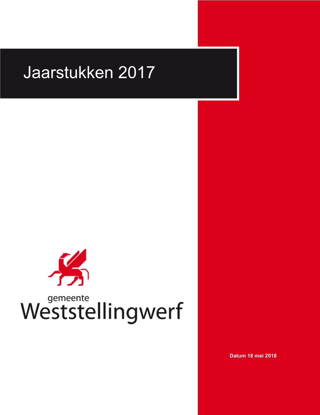 Jaarstukken 2017 Definitief 18 Mei 2018