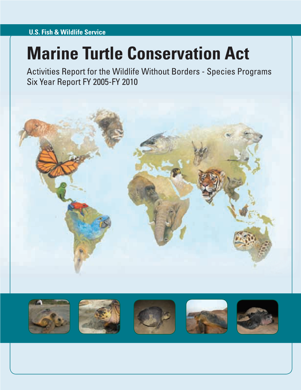 Marine Turtle Conservation Act Activities Report for the Wildlife Without Borders - Species Programs Six Year Report FY 2005-FY 2010