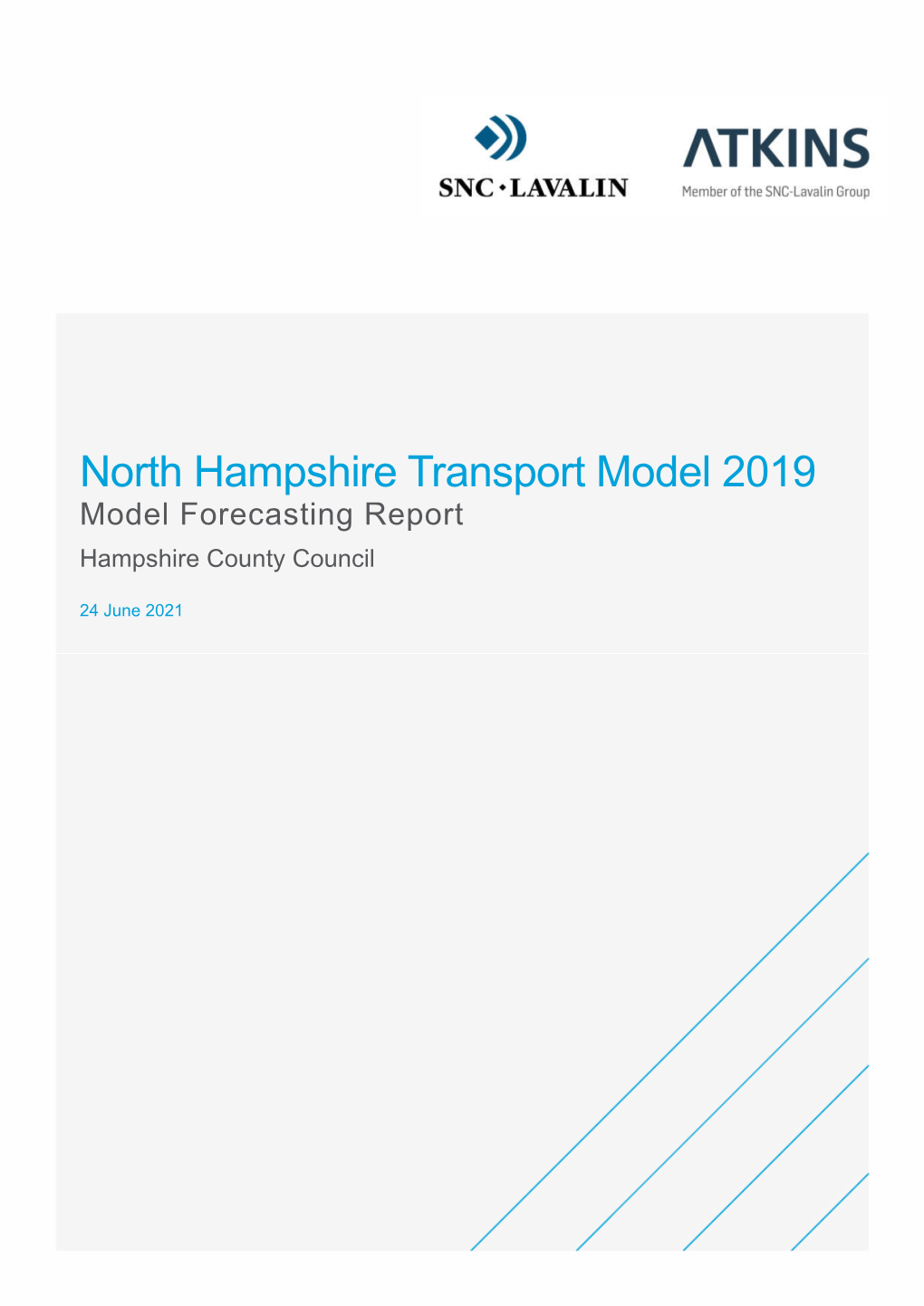 NHTM19 Model Forecasting Report