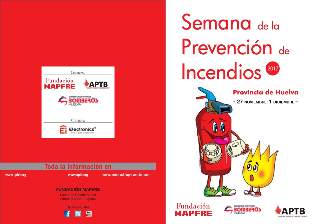 Semana De La Prevención De Incendios