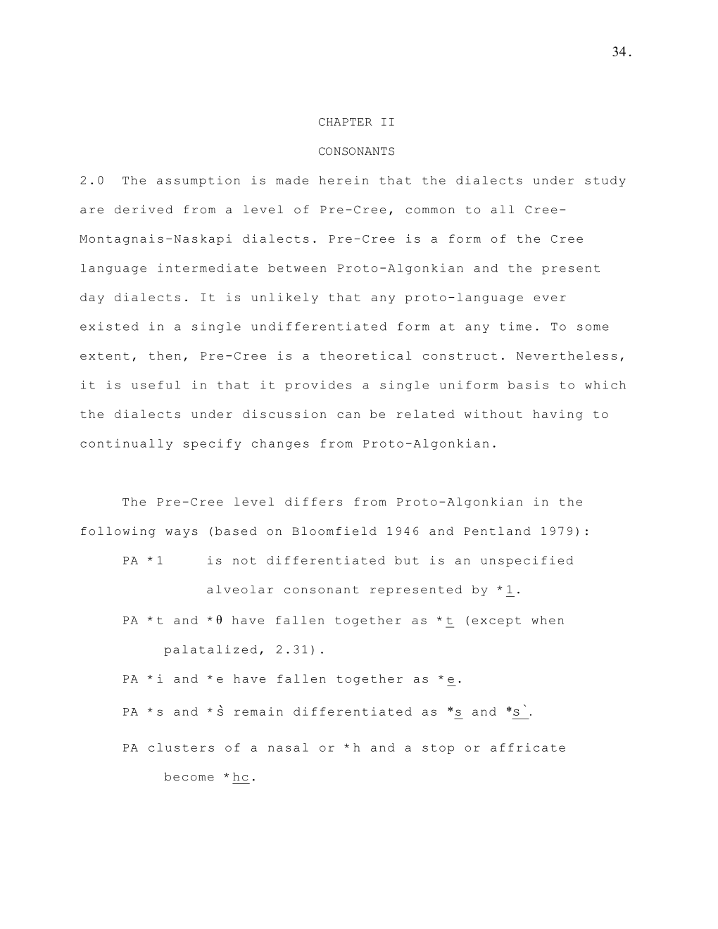 Chapter 2: Consonants