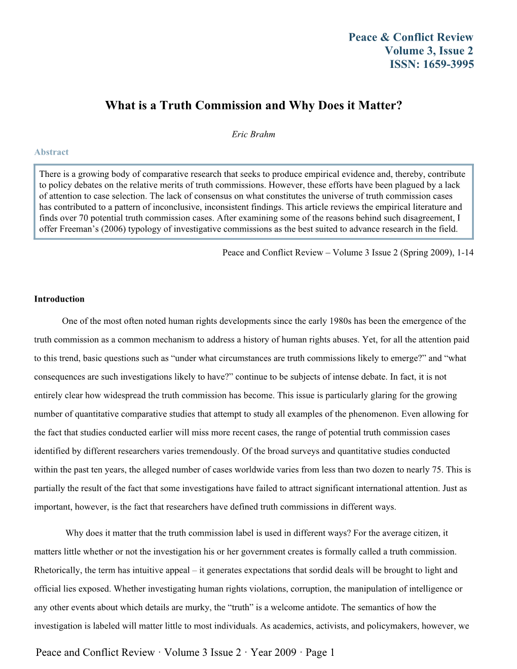 What Is a Truth Commission and Why Does It Matter?