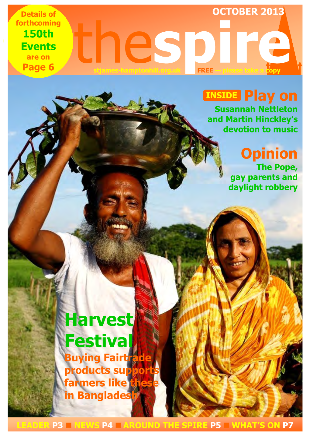 Harvest Festival Buying Fairtrade Products Supports Farmers Like These in Bangladesh