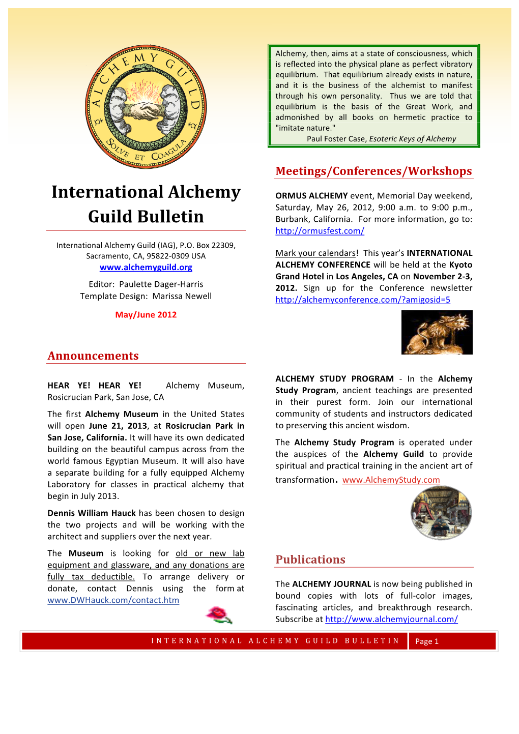 IAG Bulletin May-June 2012.Pdf