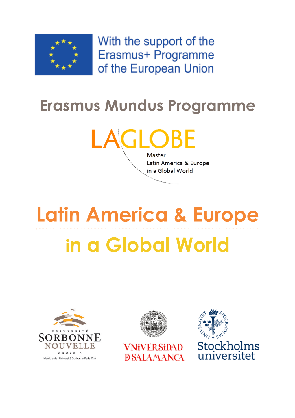 Latin America & Europe in a Global World