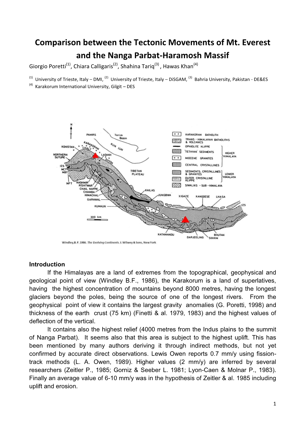 The Nanga Parbat-Haramosh Monitoring Network