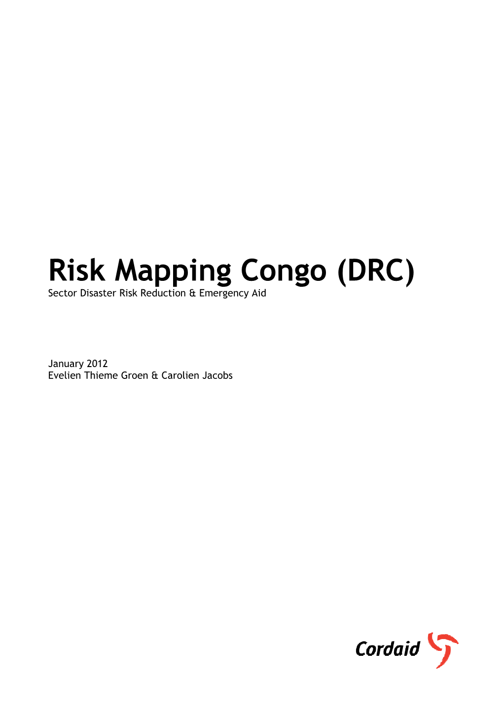 DRC Risk Mapping 20120130